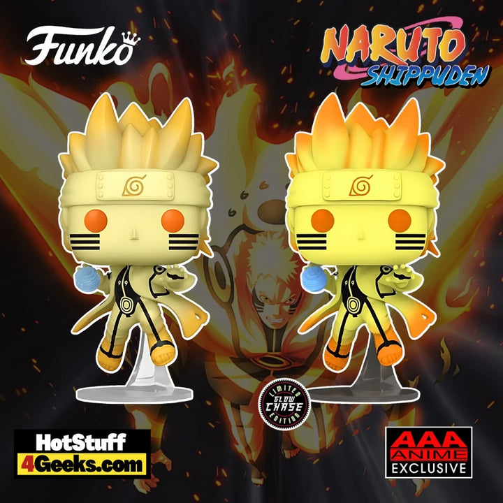 POP! NARUTO SHIPPUDEN: NARUTO UZUMAKI w/ CHASE (Kurama Link Mode